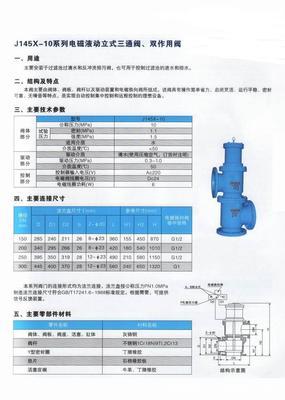 全面解析电磁液动立式三通阀及双作用阀 价格、厂家与应用指南